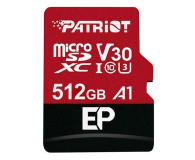 PATRIOT MEMORY MicroSDXC 512GB 90MB/s PEF512GEP31MCX - 599571 - zdjęcie 1